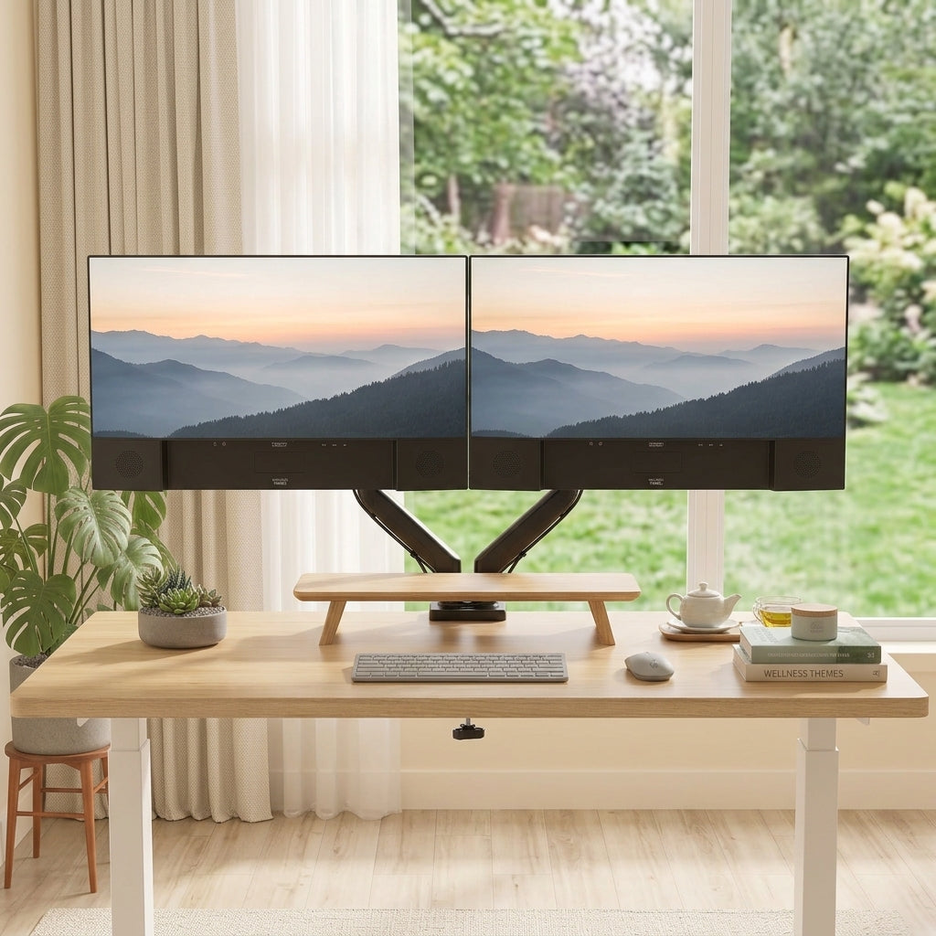 ERGOLISTIC Dual Monitor Mount