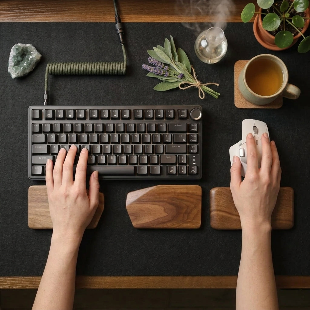 ERGOLISTIC Wooden Wrist Rest