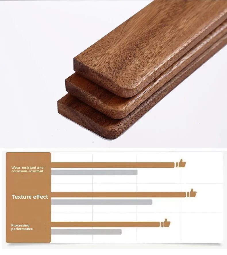 ERGOLISTIC Wooden Keyboard Wrist Rest